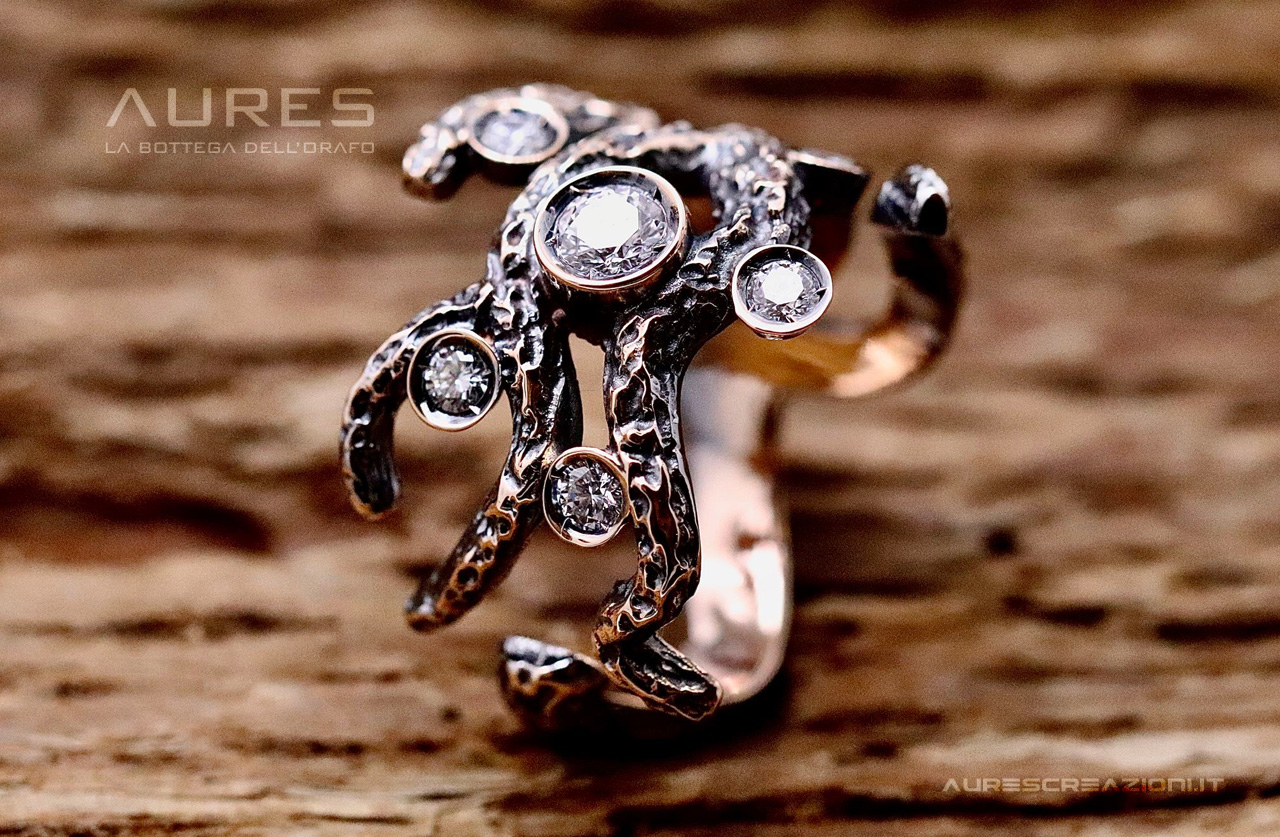 Anello Diamanti personalizzato